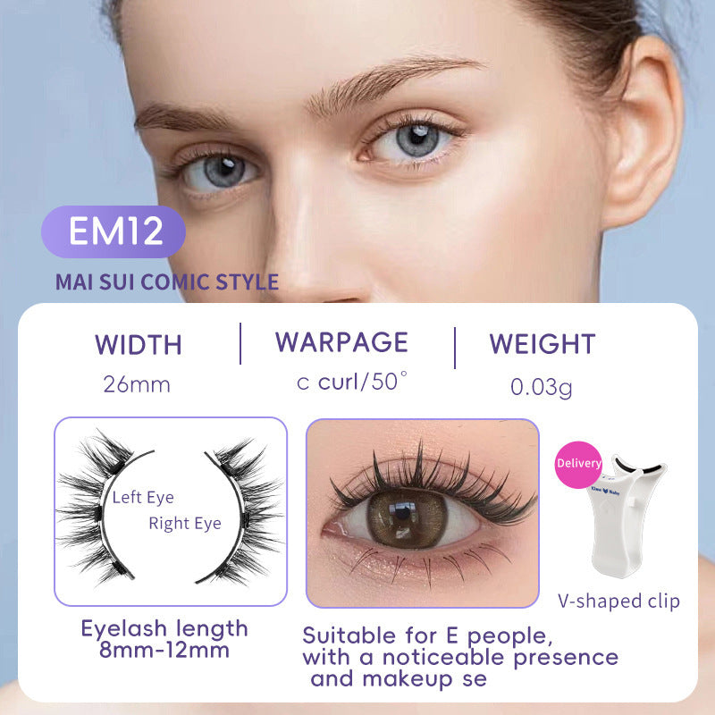 Magnetic Suction Eyelashes with Kit