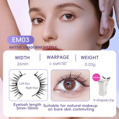 Magnetic Suction Eyelashes with Kit