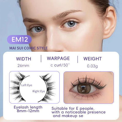 Magnetic Suction Eyelashes with Kit