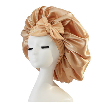 Bonnet Night Sleep Cap Scarf