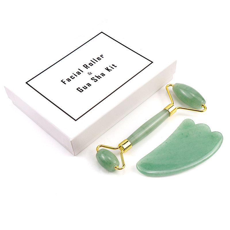 Jade Massage Roller and Gua Sha