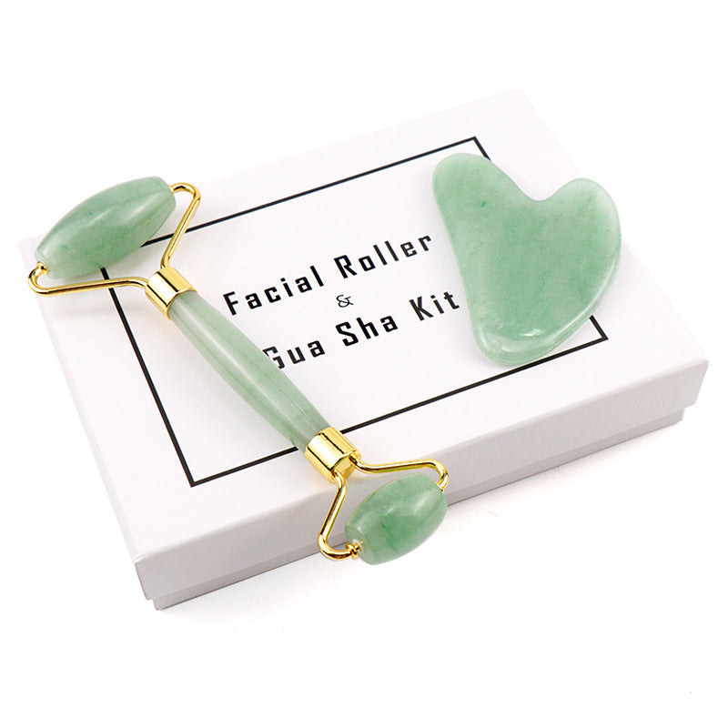 Jade Massage Roller and Gua Sha