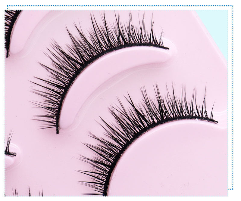 Natural Short Cross False Eyelashes