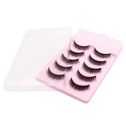 Natural Short Cross False Eyelashes