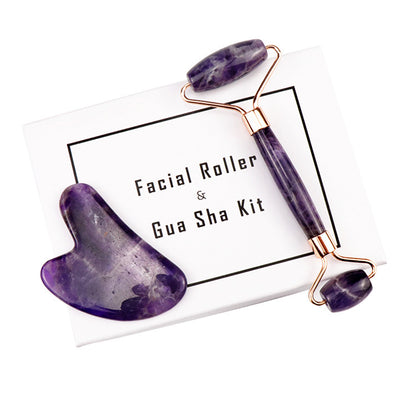 Jade Massage Roller and Gua Sha