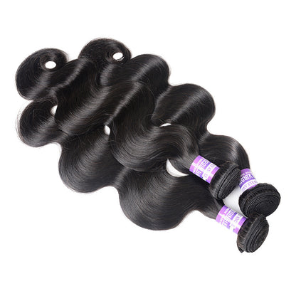 Human Hair Bundles with Closure