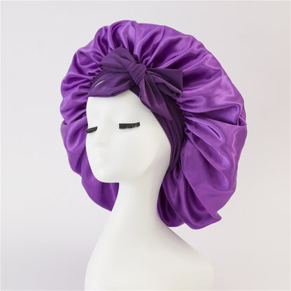 Bonnet Night Sleep Cap Scarf