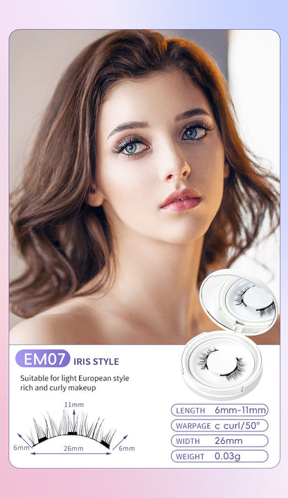 Magnetic Suction Eyelashes with Kit