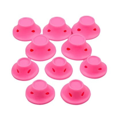 Soft Rubber Magic Hair Care Rollers