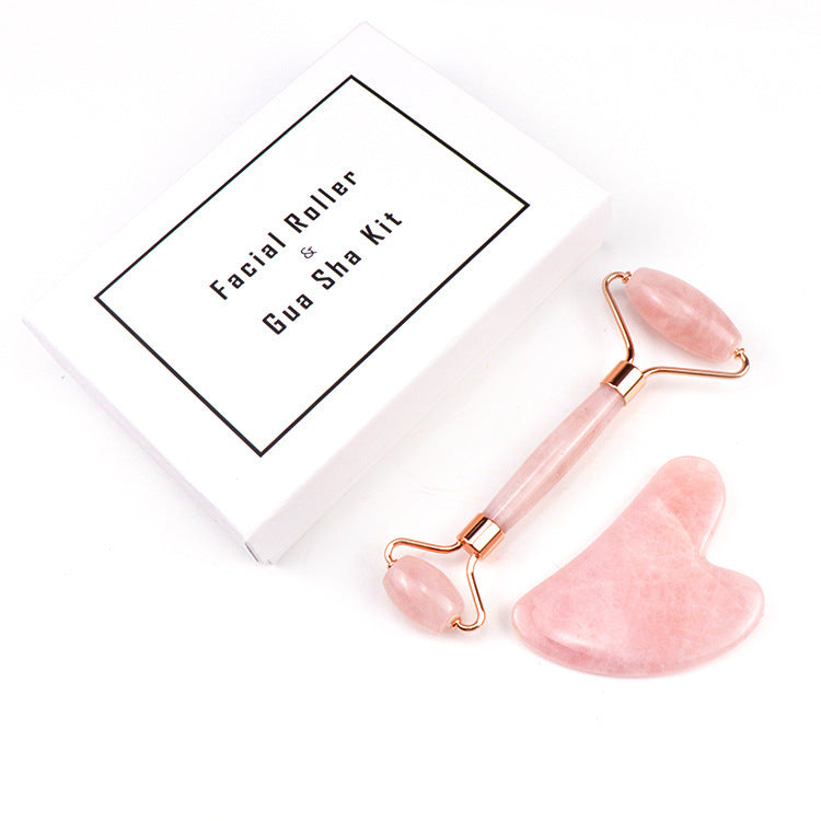 Jade Massage Roller and Gua Sha