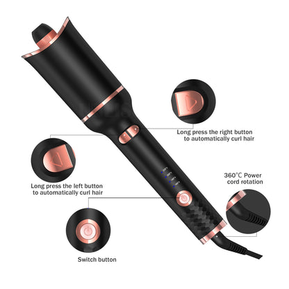 New Hair Rotating Curling Iron