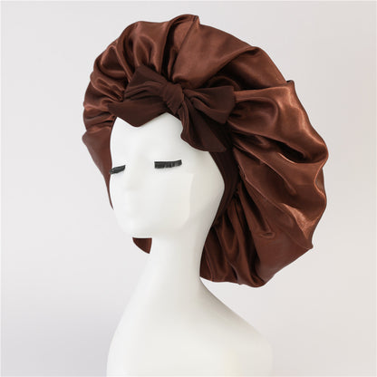 Bonnet Night Sleep Cap Scarf