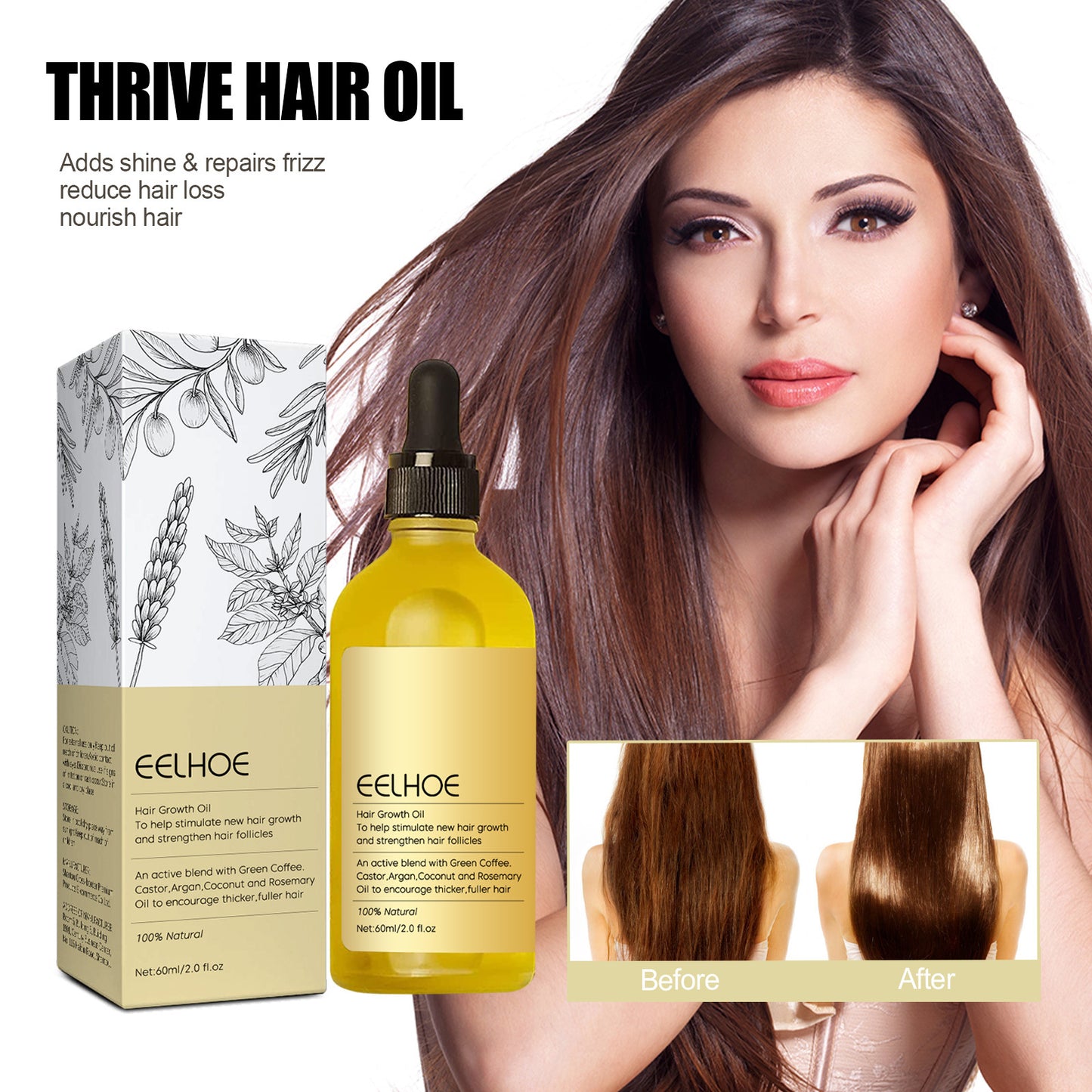 Hair strengthening oil