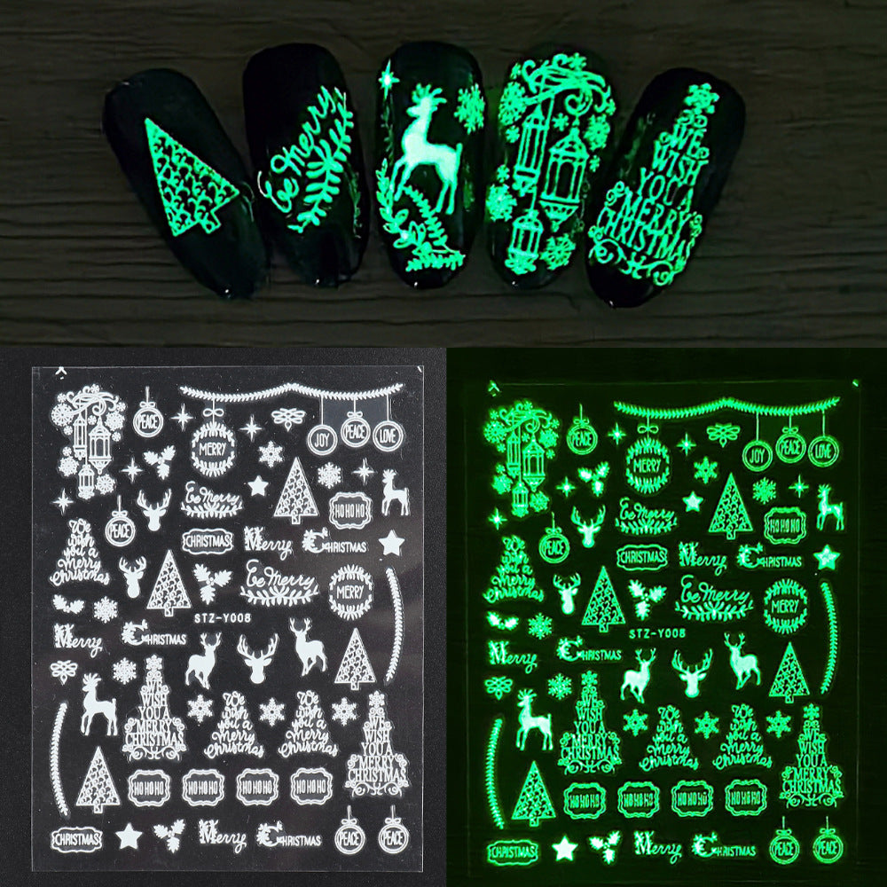  Luminous Nail Sticker 