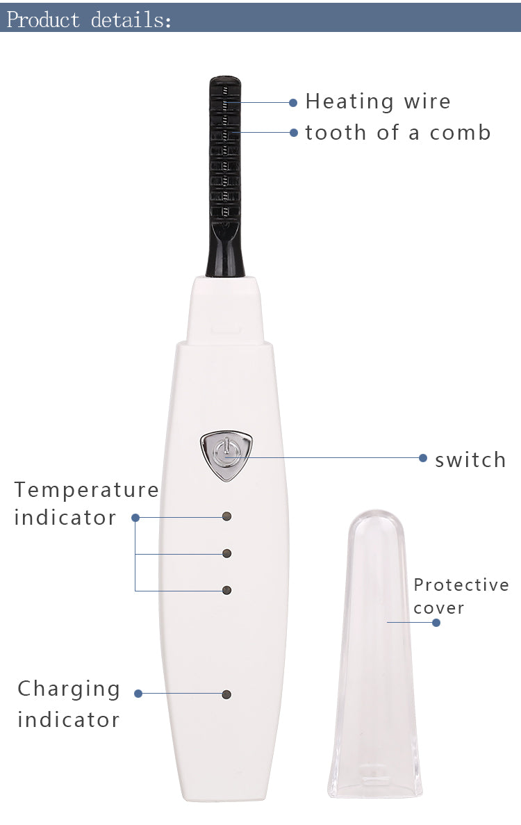 Electric Heated Eyelash Curler