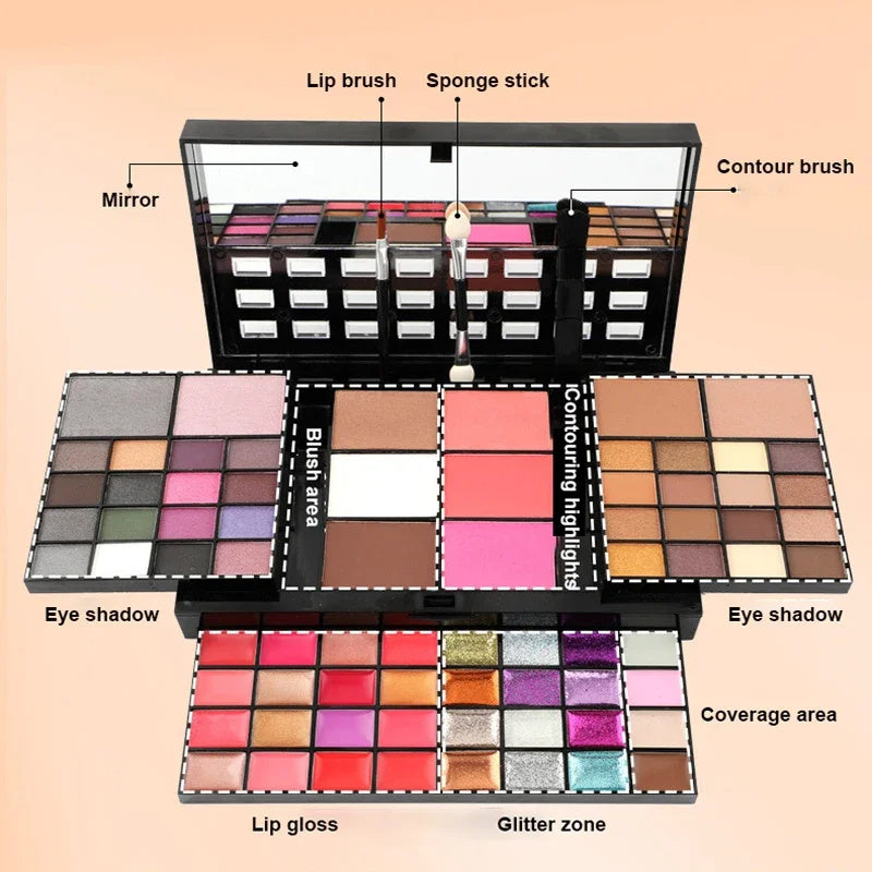 74 Colors Makeup Palette 