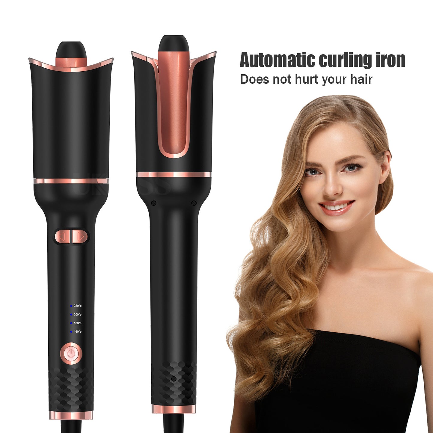 New Hair Rotating Curling Iron