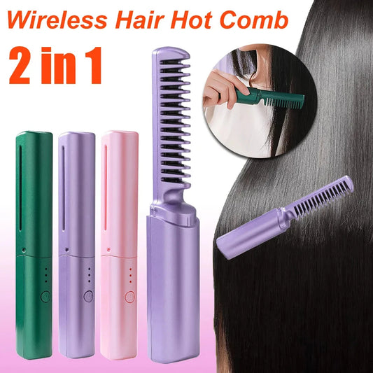 Hair straightener and curler