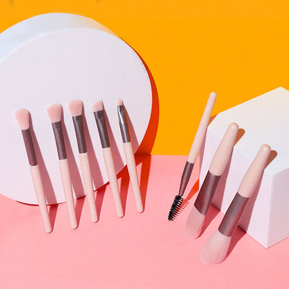 8-Pack Makeup Brush Set