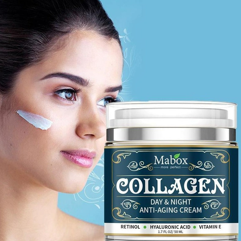 Mabox Collagen Cream Day & Night Anti-Aging Moisturizing Cream ...