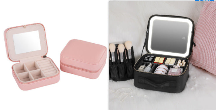 makeup case with mirror