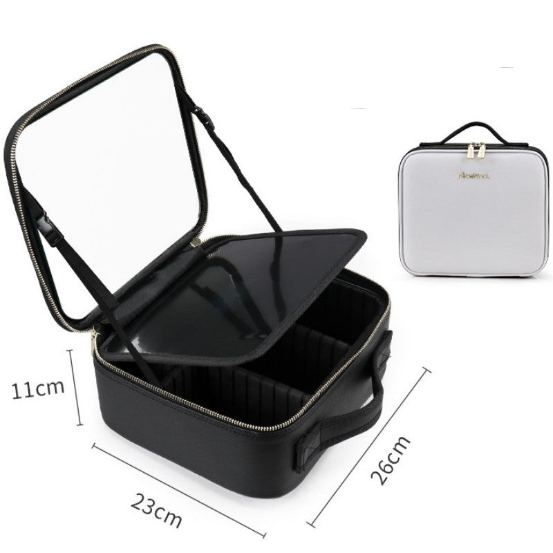 makeup case with mirror