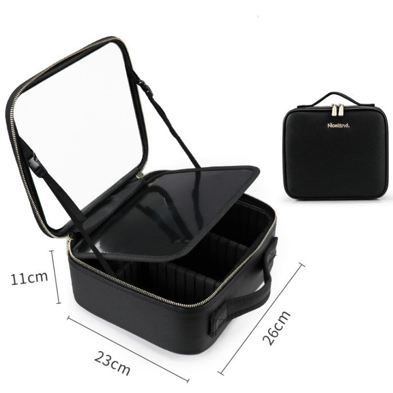 makeup case with mirror