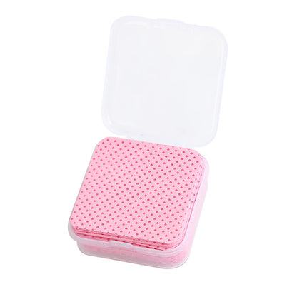 Nail polish remover pads