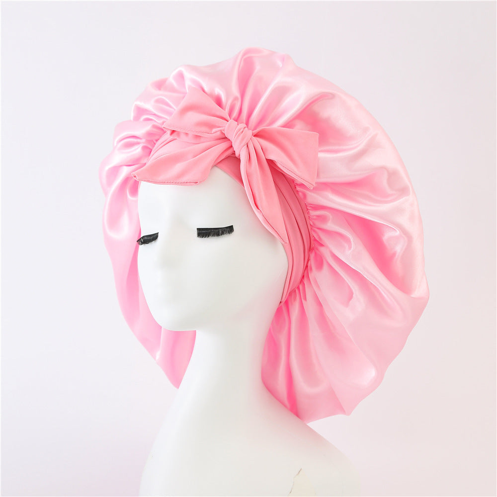 Bonnet Night Sleep Cap Scarf