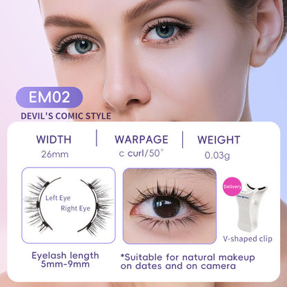 Magnetic Suction Eyelashes with Kit