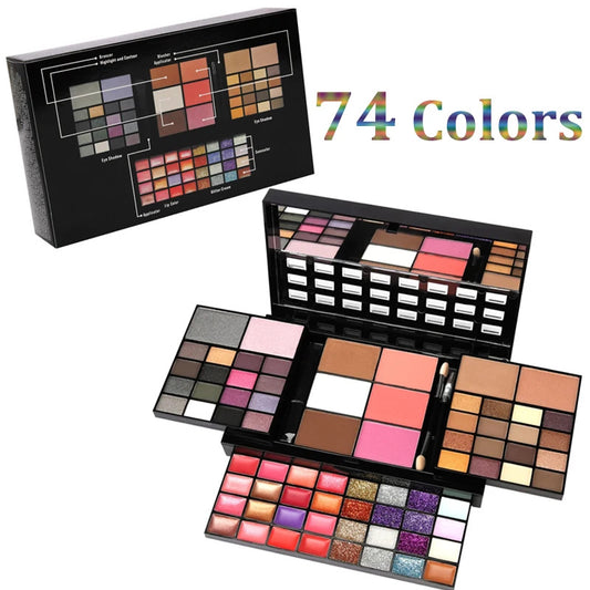 74 Colors Makeup Palette 