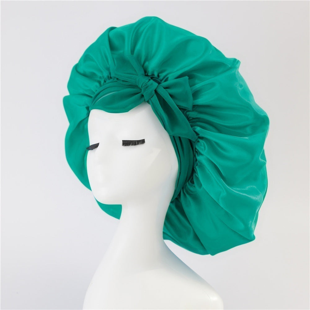 Bonnet Night Sleep Cap Scarf