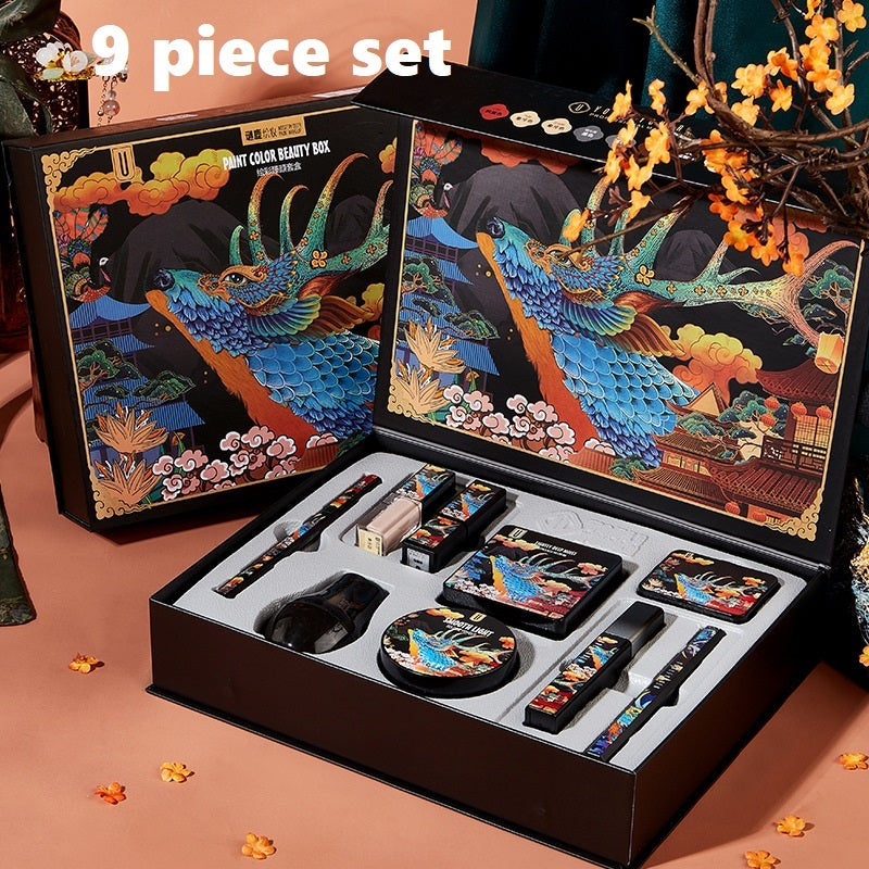 Elk Makeup Set Nine-piece 