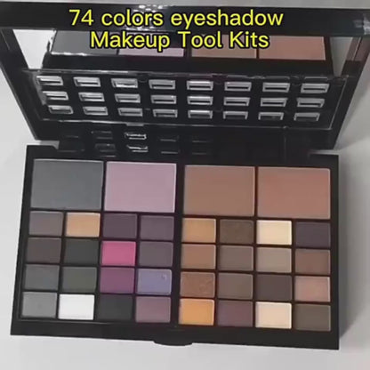 74 Colors Makeup Palette 