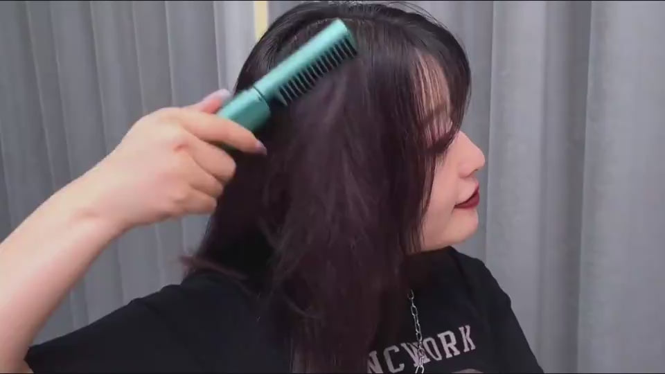 Hair straightener and curler